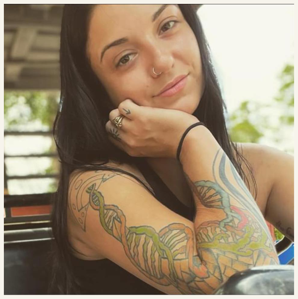 Stormie Leigh booking photo for Halo Touring
